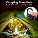 Lâmpada Recarregável Para Barraca De Acampamento E Pesca Luz Portátil Usb de Pendurar